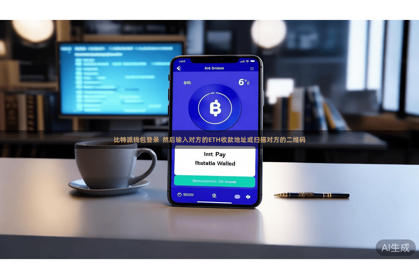 比特派钱包登录  然后输入对方的ETH收款地址或扫描对方的二维码